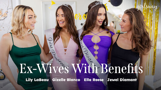 Lily LaBeau, Ella Reese, Gizelle Blanco and Jewel Diamant
