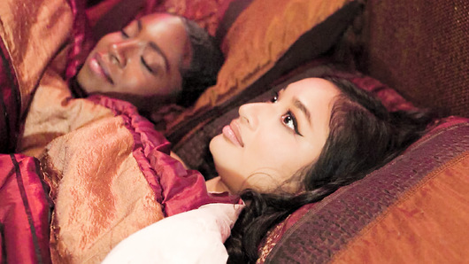 Anne Amari and Avery Black